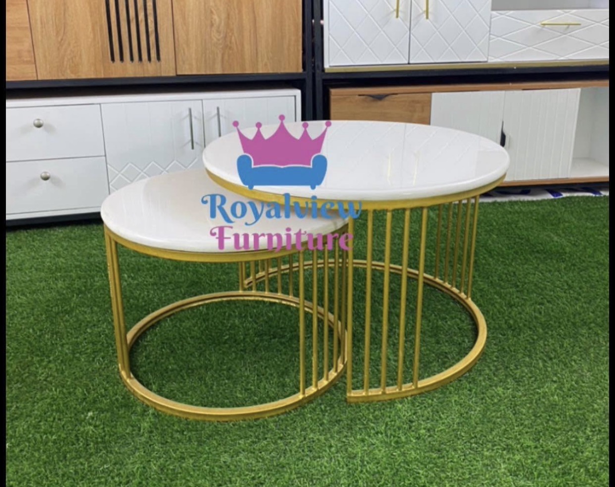 Readily available nesting table set